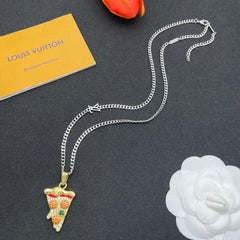 Ice Cream Cone Pendant Necklace