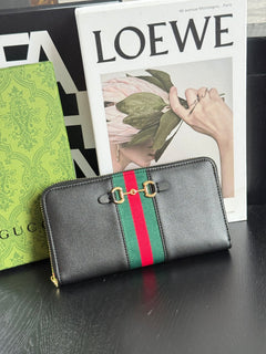 Cartera larga Monogram Stripe 010