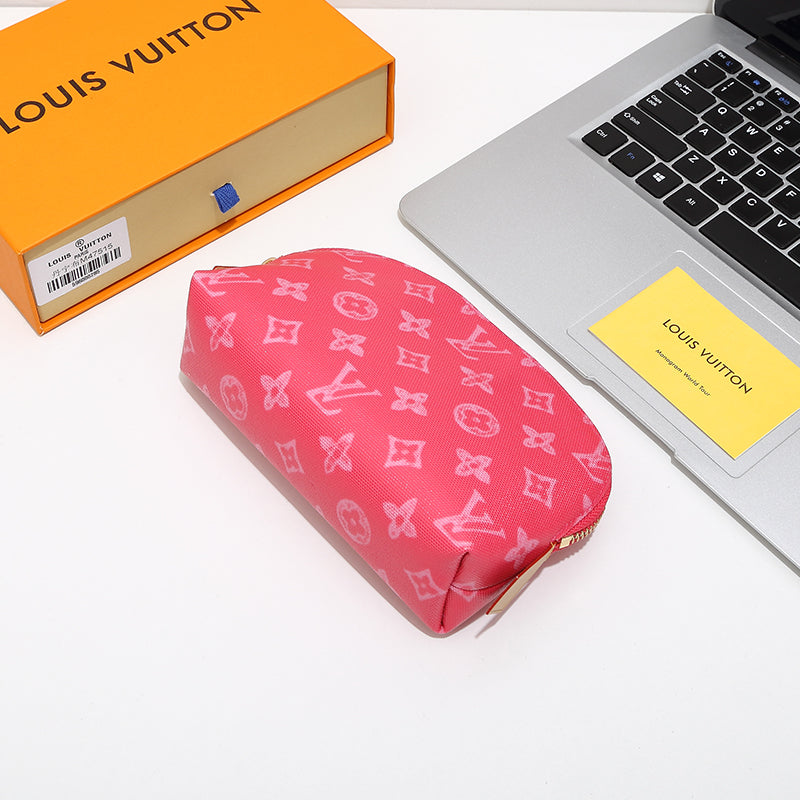 Monogram Zip Cosmetic Pouch 003