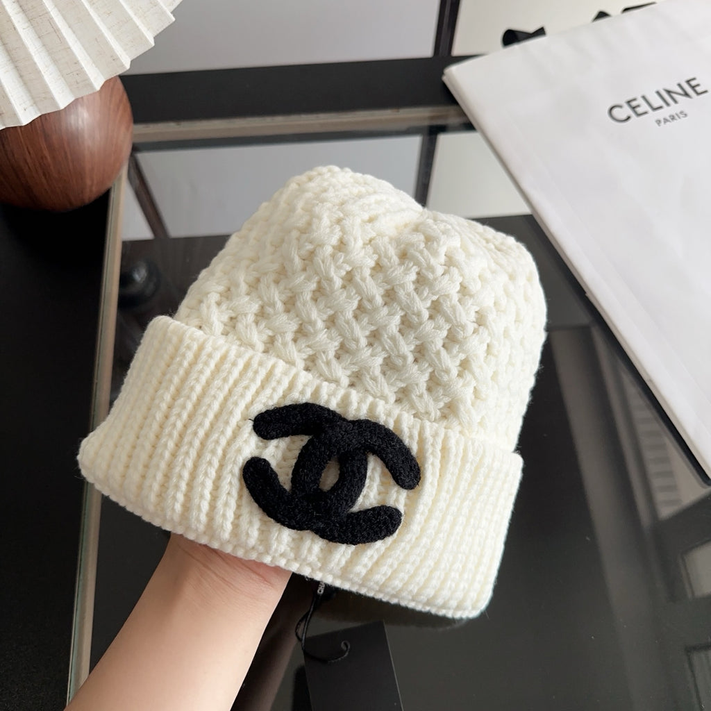 Chunky Cable Knit Cuffed Beanie