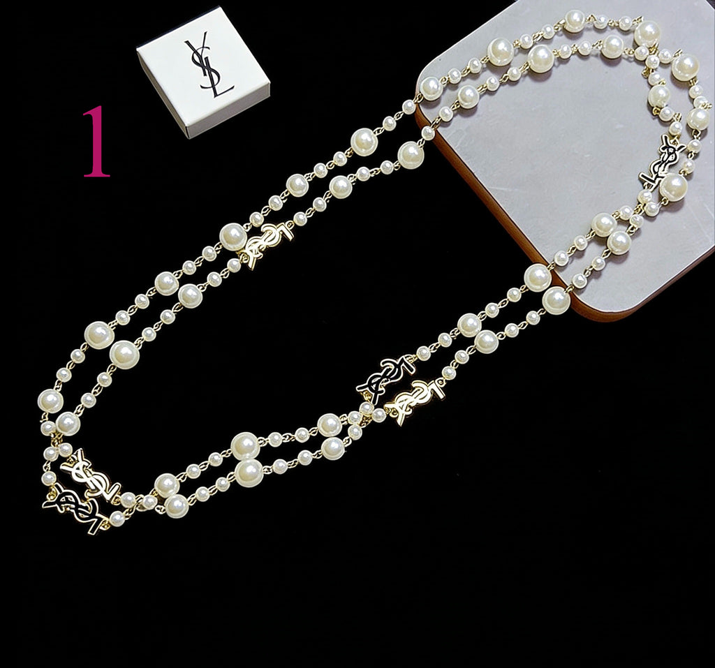 Pearl-Look Beaded Necklaces - 30 Style Options
