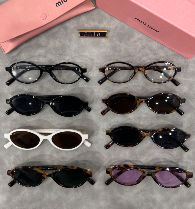 Narrow Cat-Eye Sunglasses with Swept Corners Fashion Sunglasses、New Arrivals、Miumiu Series