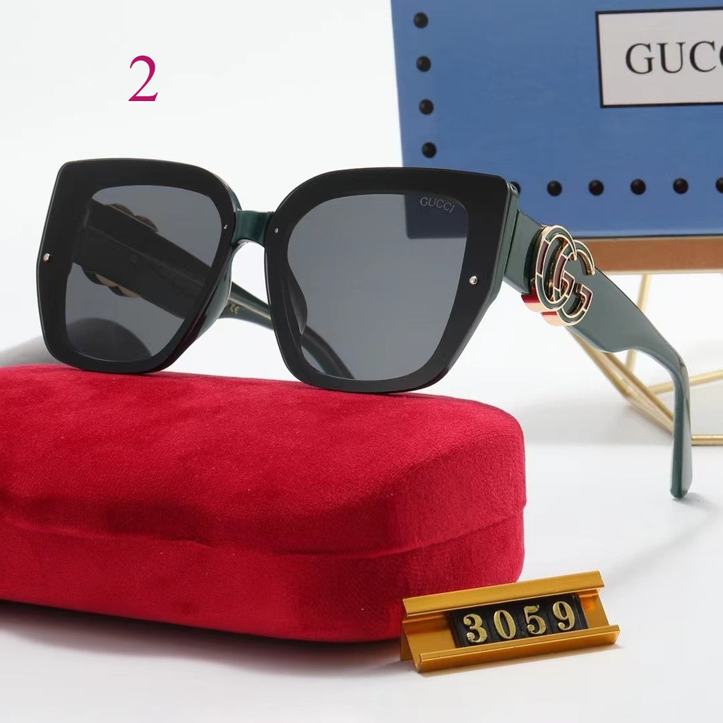 Gafas de sol cuadradas suaves extragrandes con monturas anchas