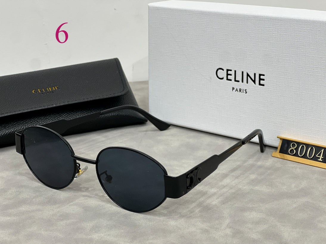 Slim Metal Frame Sunglasses