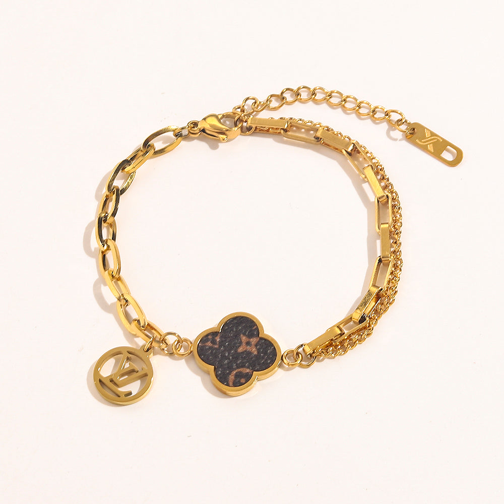 304er Edelstahl Armband-Halsketten-Set
