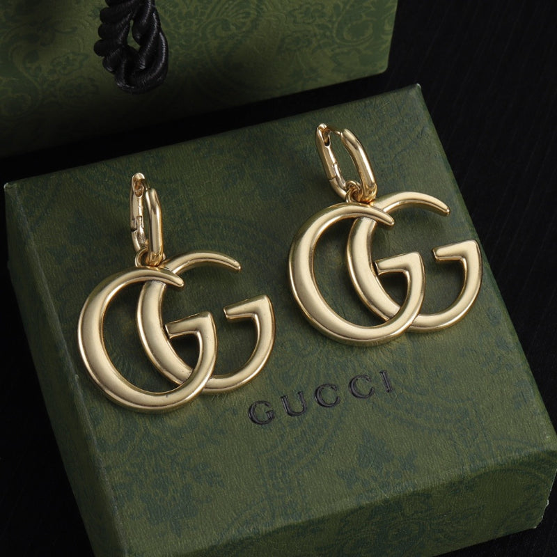 Pendientes de gota Interlocking G extragrandes