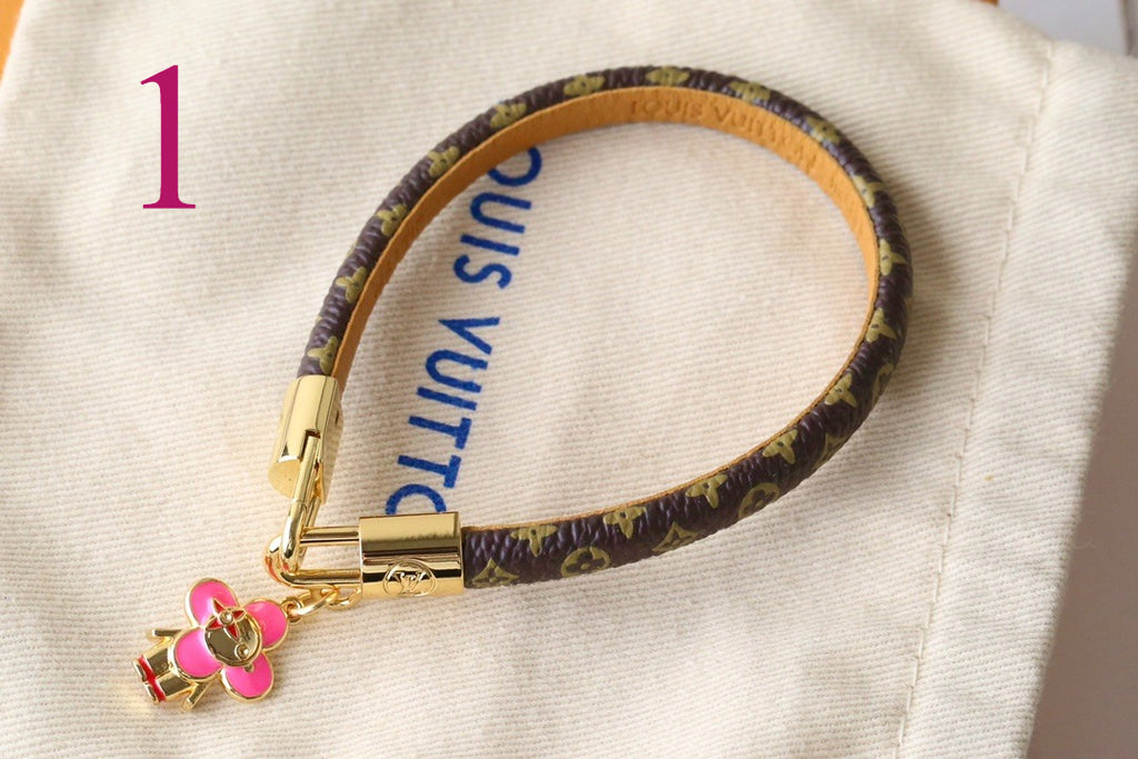 Monogram Strap Bracelets - 21 Style Options