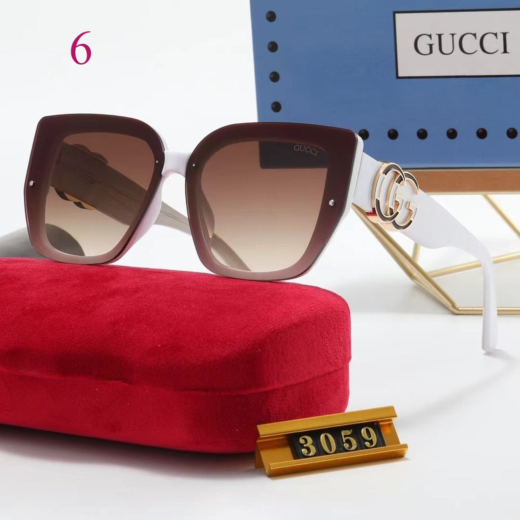 Gafas de sol cuadradas suaves extragrandes con monturas anchas