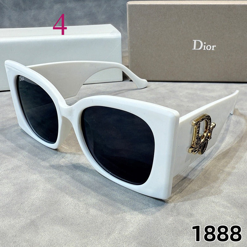 Gafas de sol oversize de estilo cat-eye con monturas gruesas
