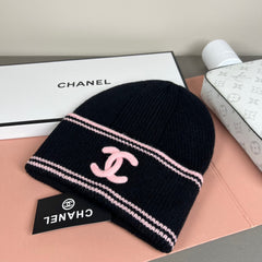 Striped Knit Bucket Hat