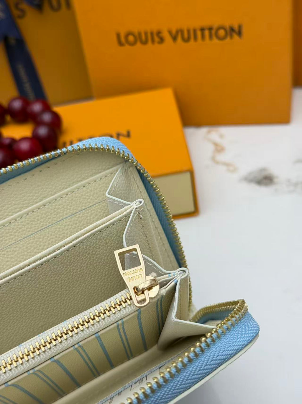 Pastel Zip-Around Long Wallet 037