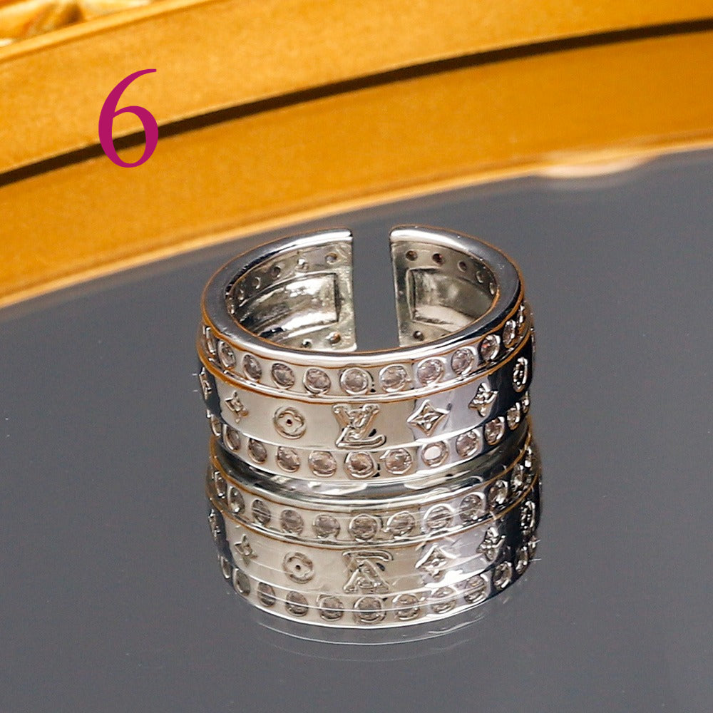 Open Adjustable Ring - Motif Style Options