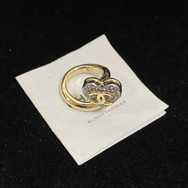 Layered Camellia Flower Ring