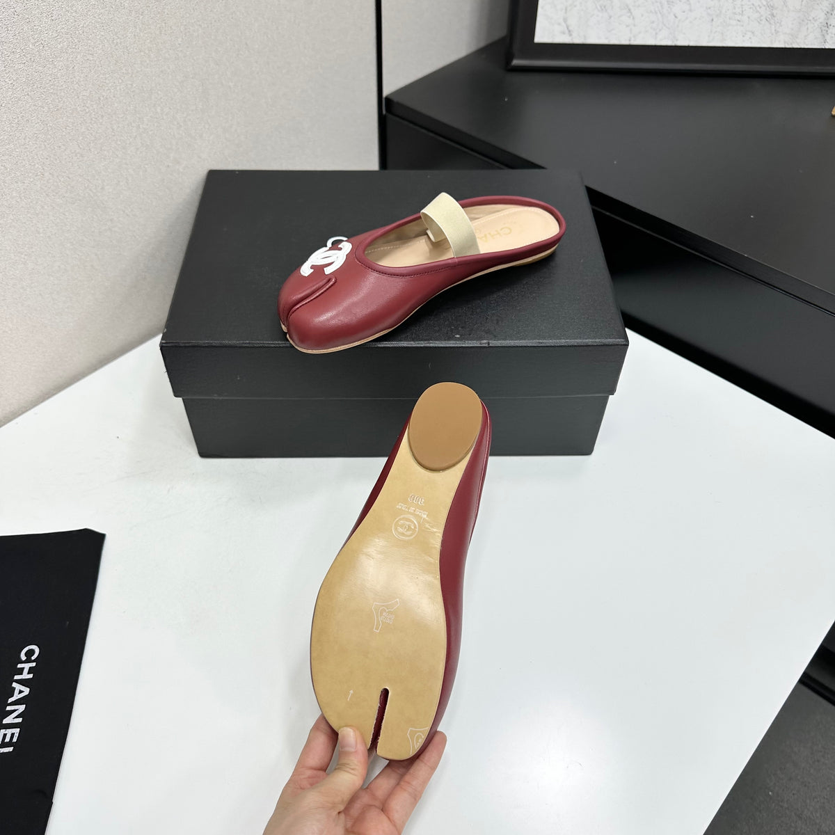 Bow Detail Slip-On Mules