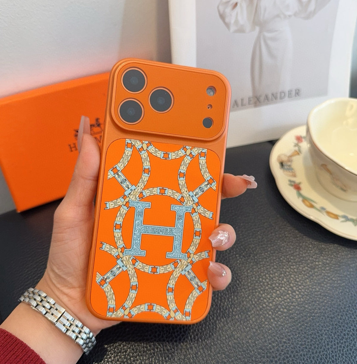 Equestrian Harness Print Phone Case