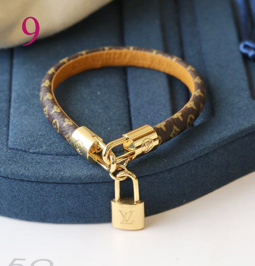 Monogram Strap Bracelets - 21 Style Options