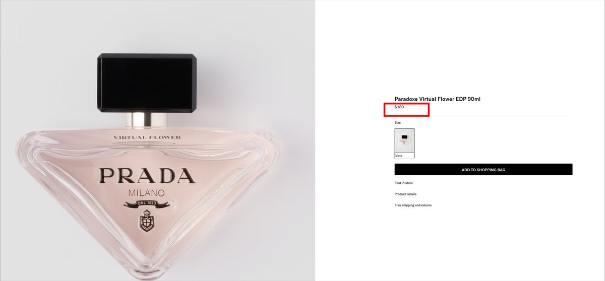 Paradoxe Virtual Flower EDP 90ml
