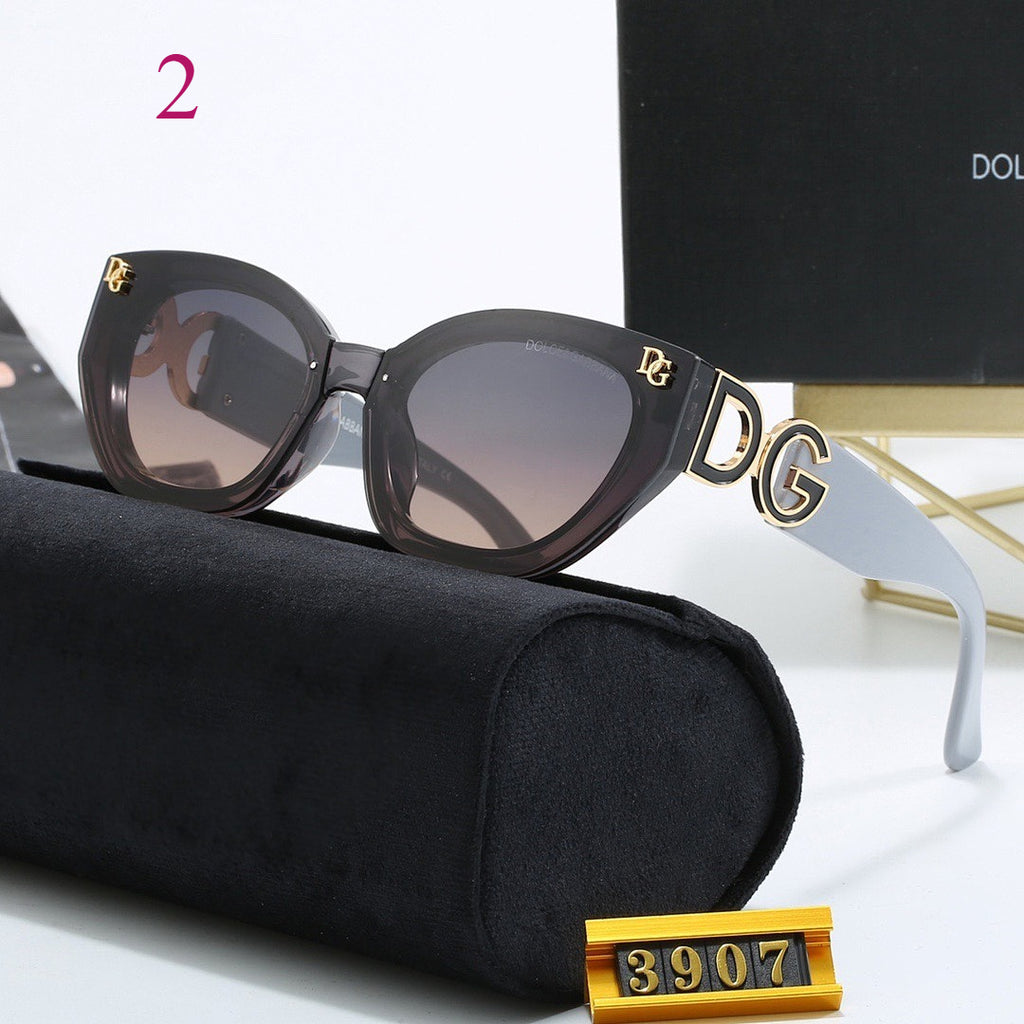 Gafas de sol rectangulares de montura gruesa con bordes redondeados