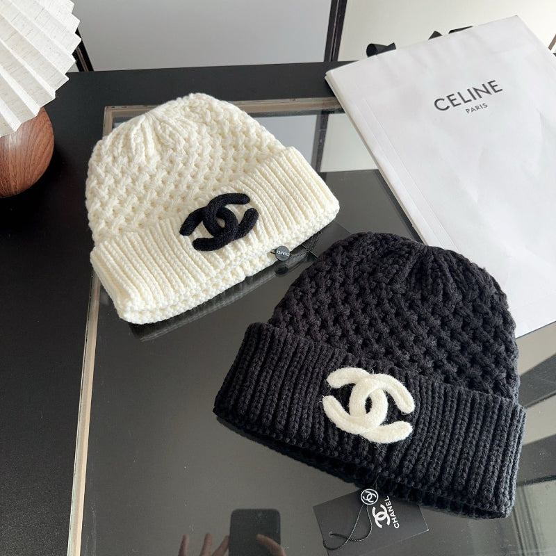 Chunky Cable Knit Cuffed Beanie