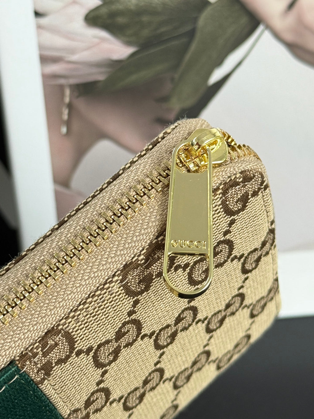 Cartera larga Monogram Stripe 010