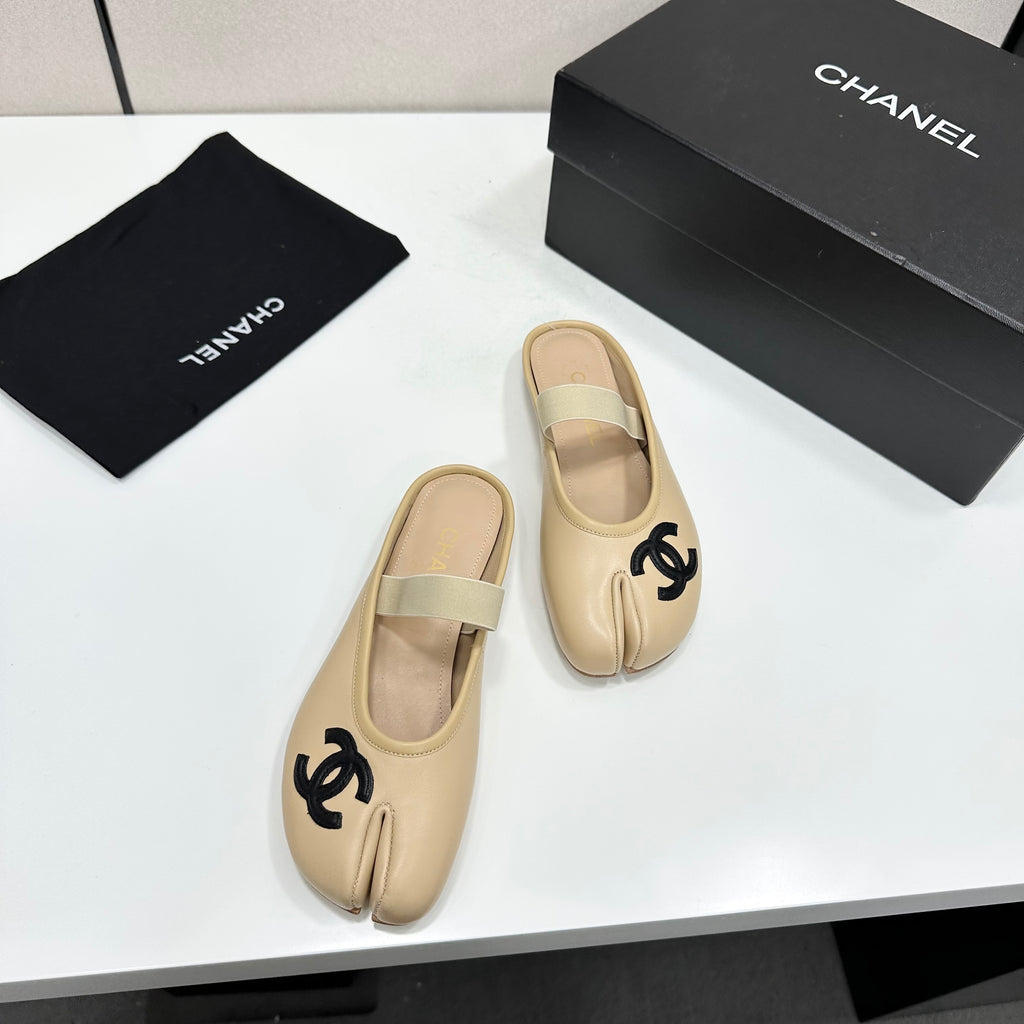 Bow Detail Slip-On Mules