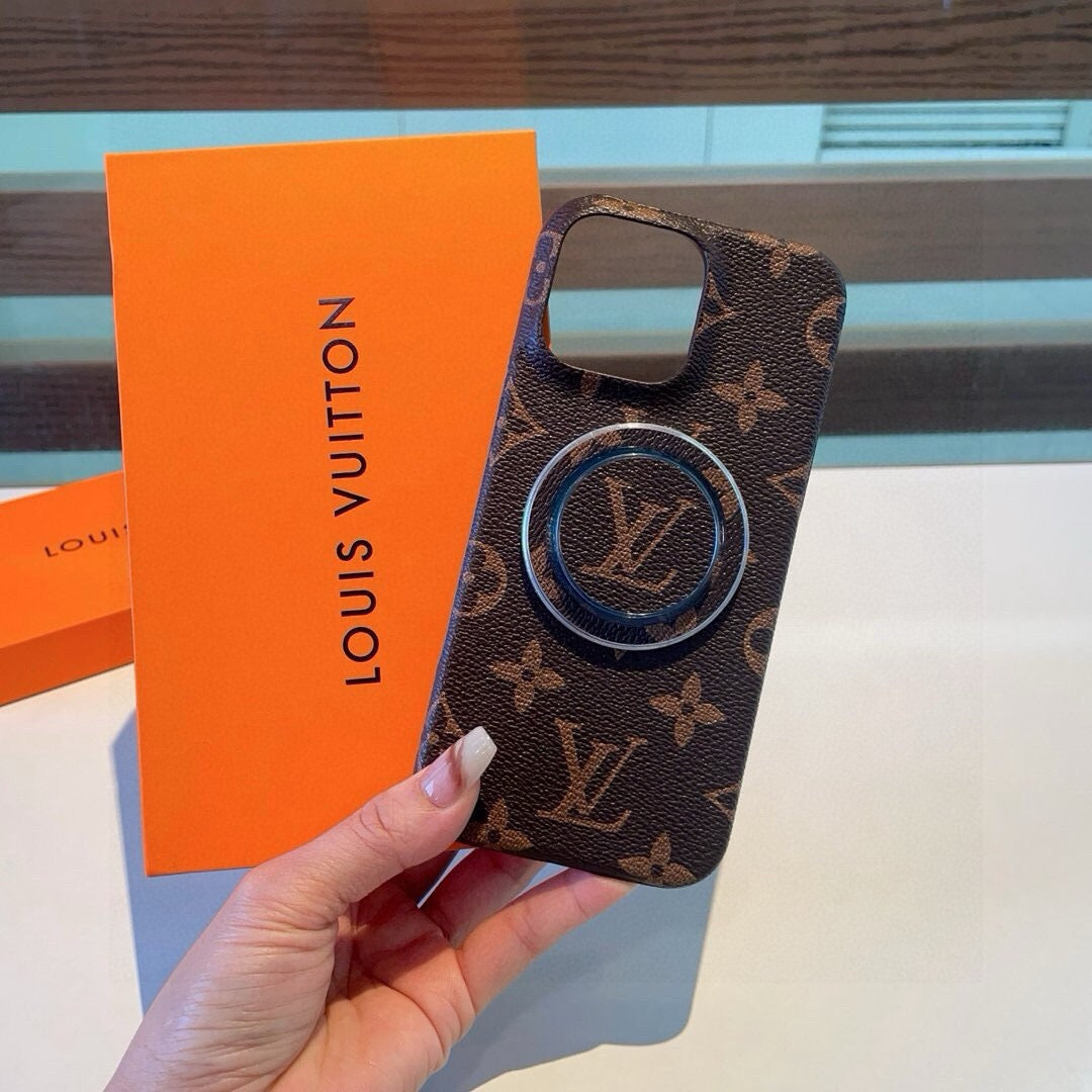 Monogram Phone Case with Round Grip