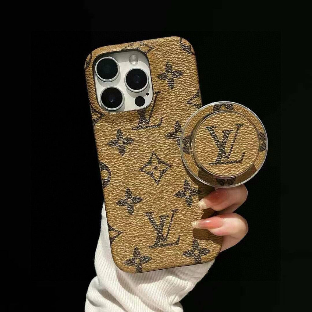 Monogram Phone Case with Round Grip