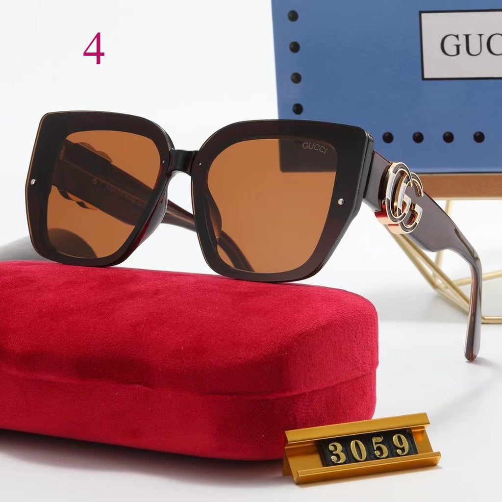 Gafas de sol cuadradas suaves extragrandes con monturas anchas