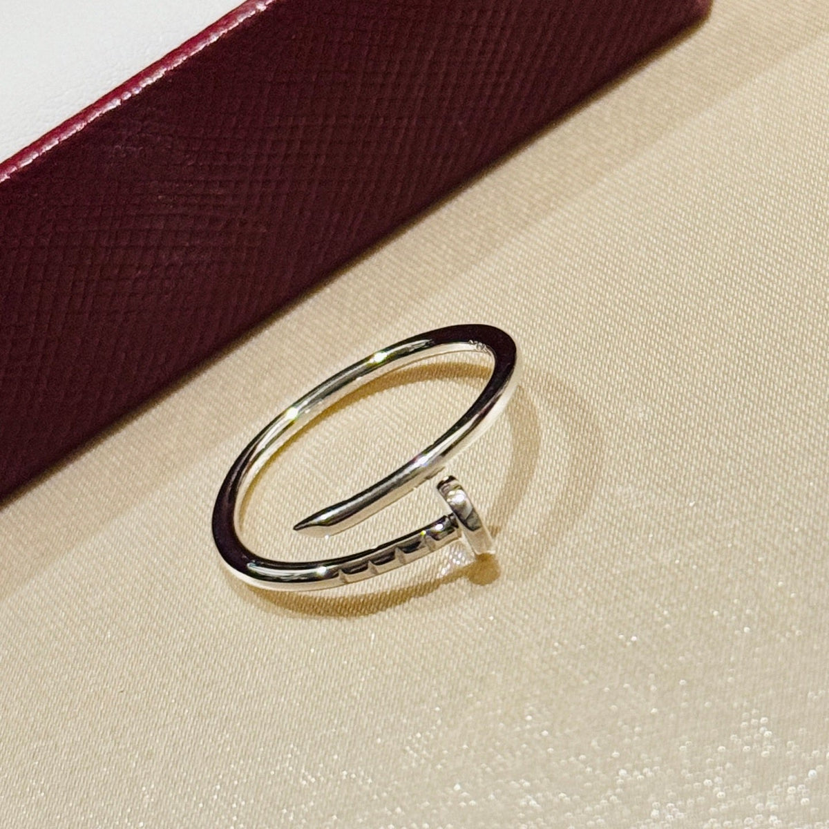 Polished Nail Wrap Ring