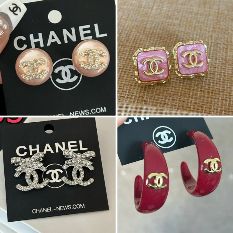 Brincos de Moda em Liga Metálica - Estilos Sortidos (Coleção 2)