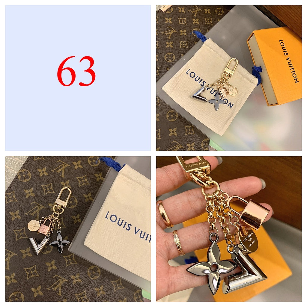 Porta-chaves com flores e letras – opções de estilo
