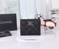 Diamond Quilted Compact Wallet 035