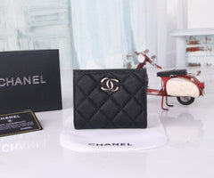 Diamond Quilted Compact Wallet 035