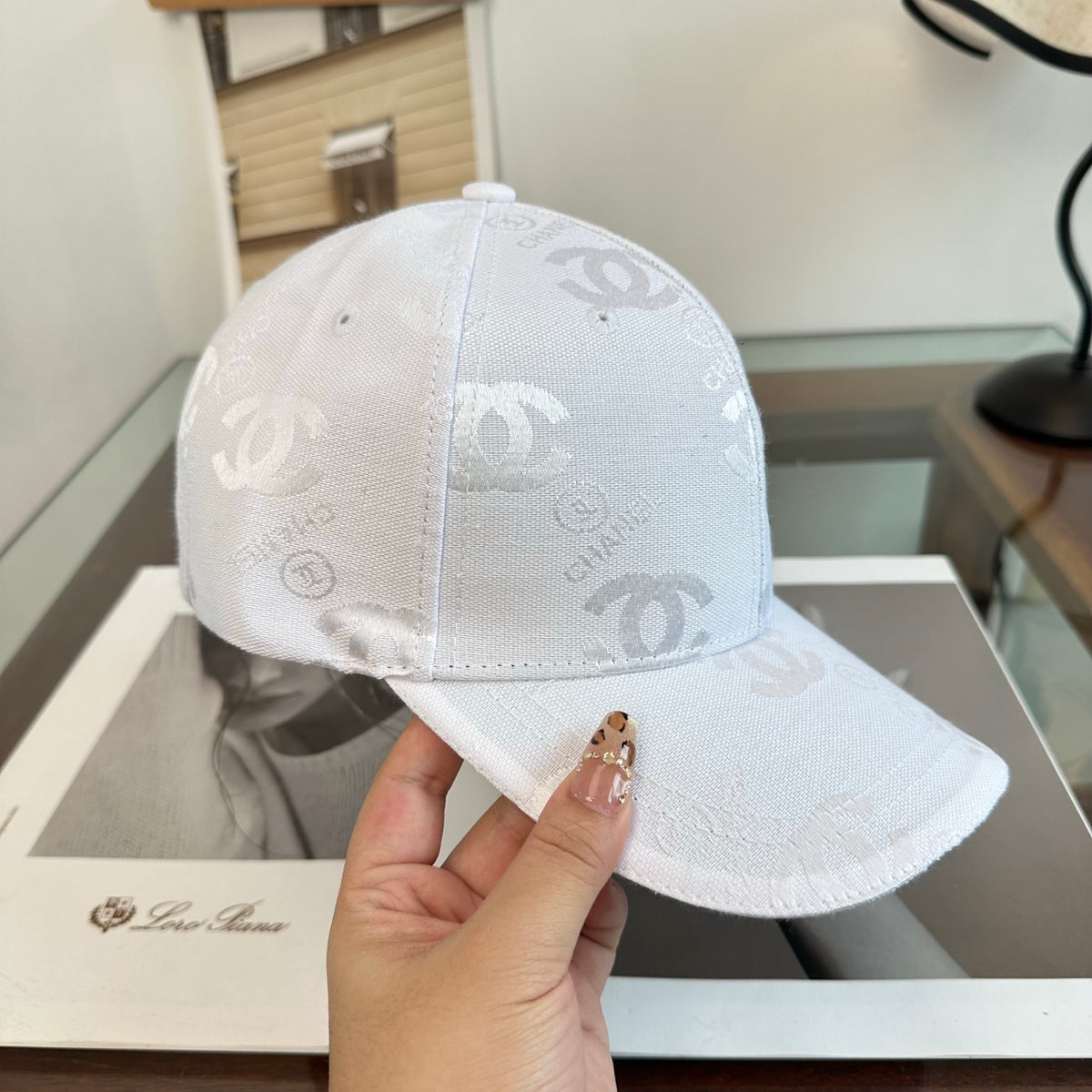 Allover Monogram Baseball Cap