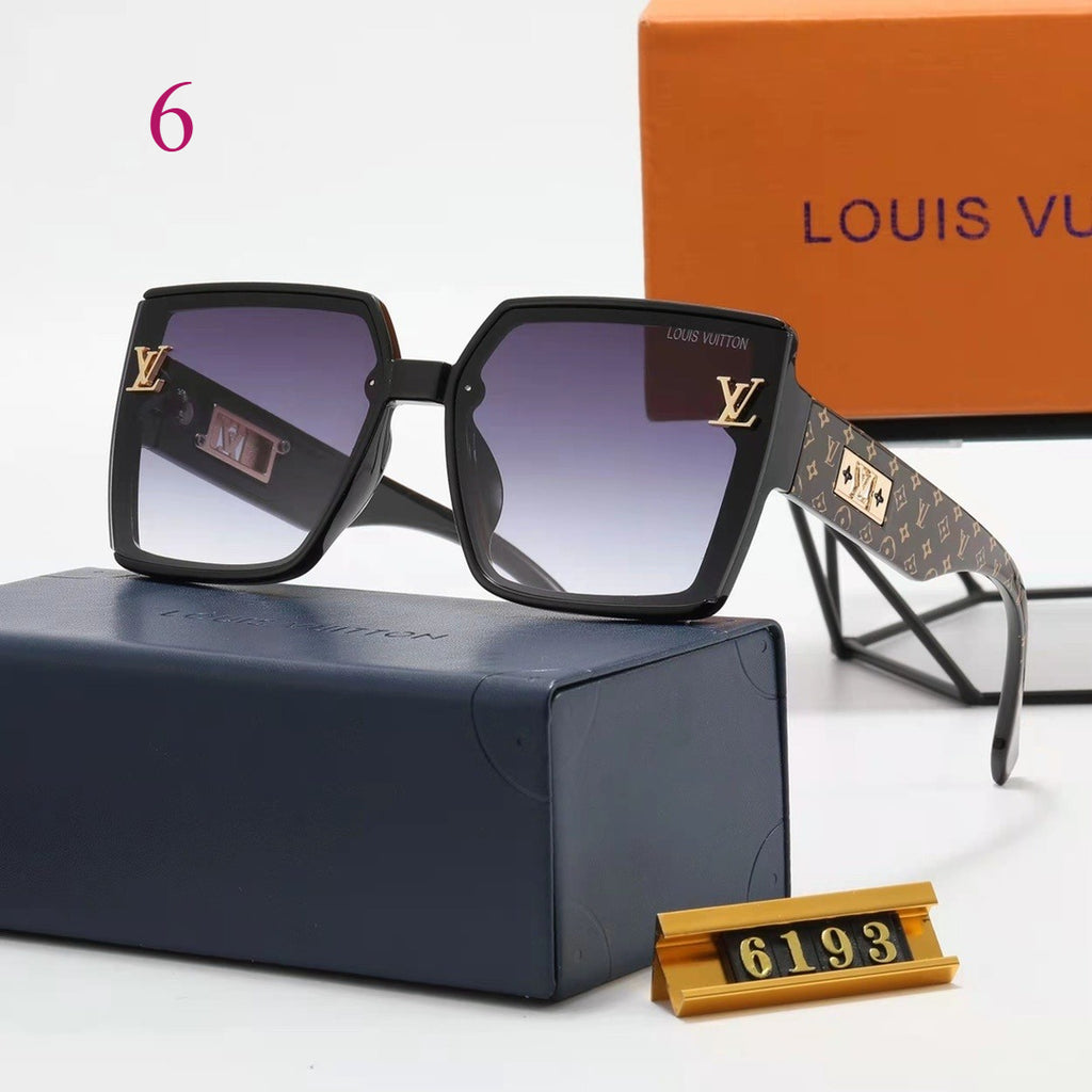 Gafas de sol cuadradas extragrandes con parte superior plana