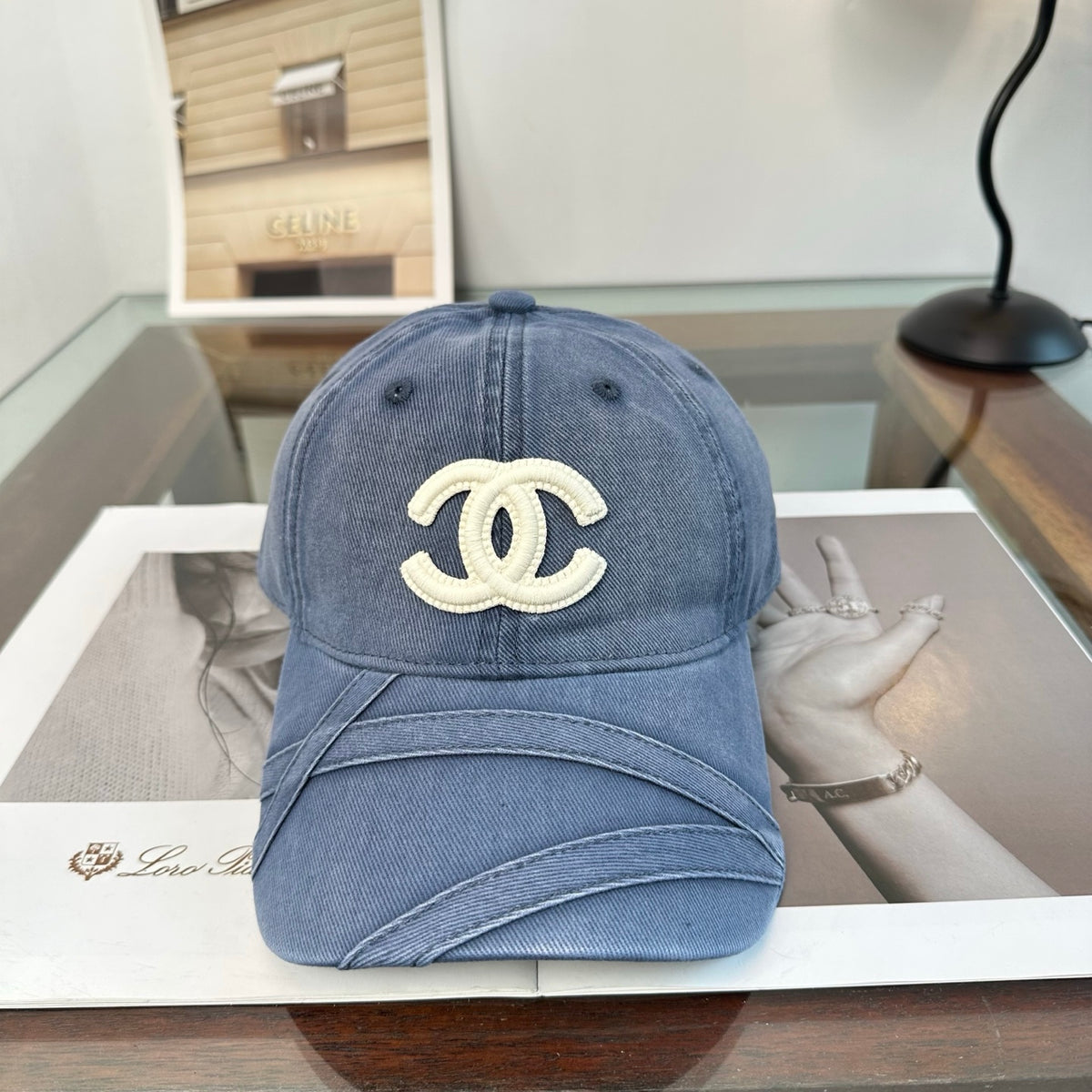 Raised Emblem Baseball Cap