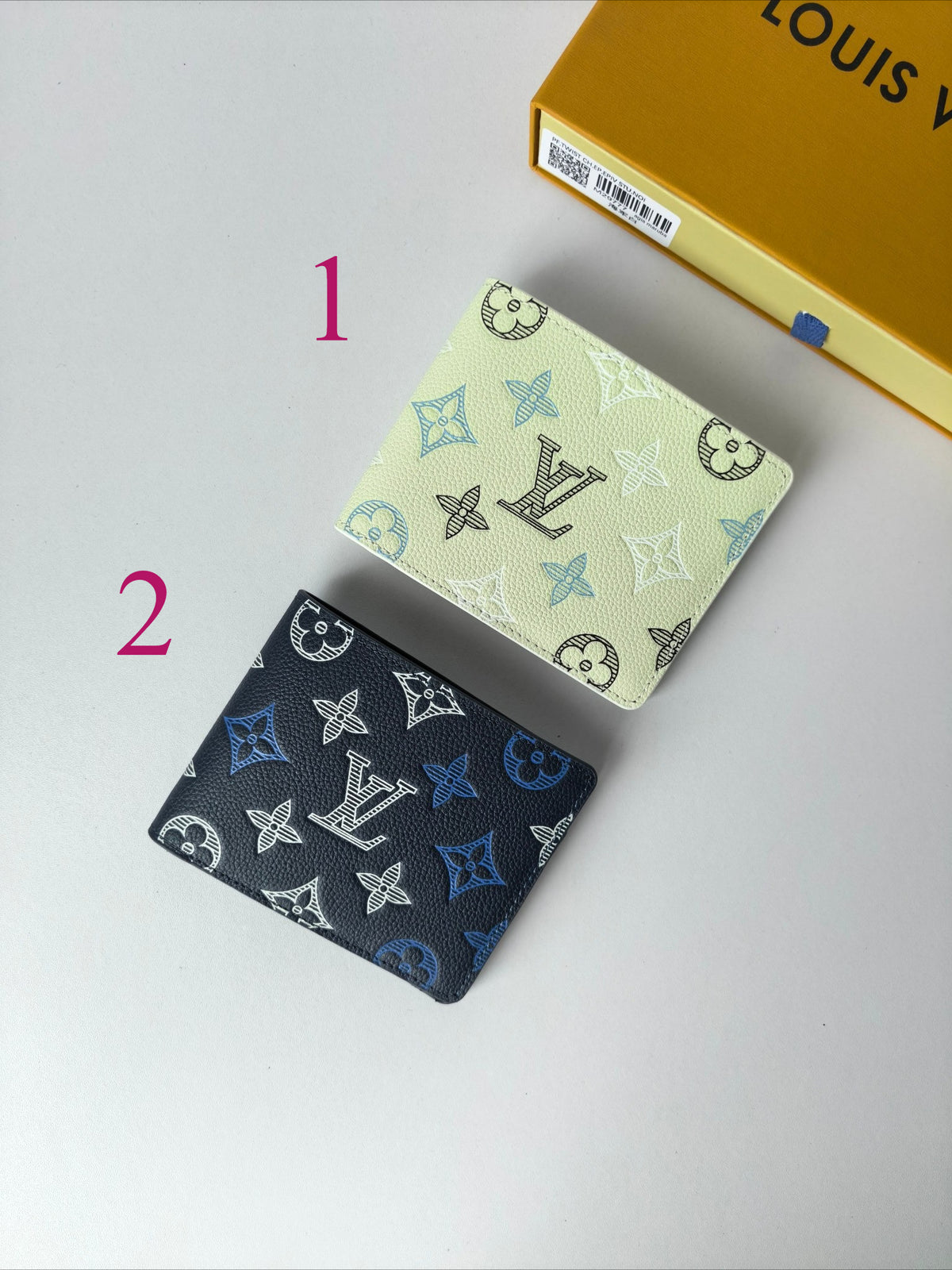 Multicolor Monogram Bifold Wallet 006