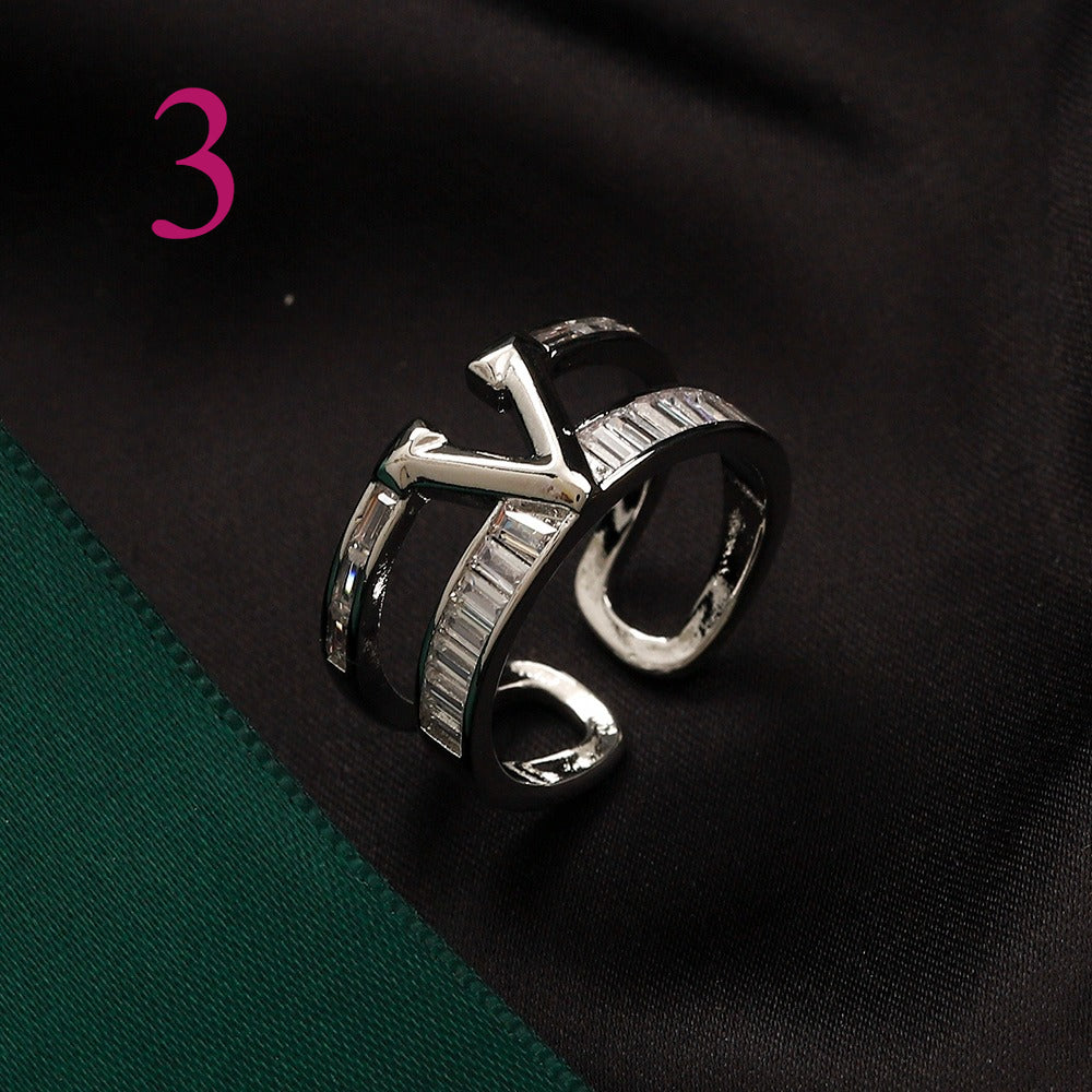Open Adjustable Ring - Motif Style Options