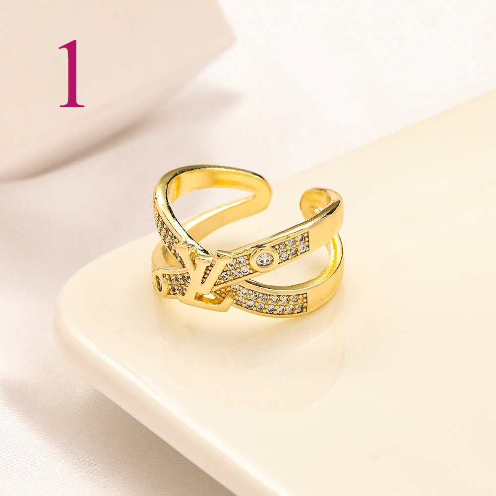 Open Adjustable Ring - Motif Style Options