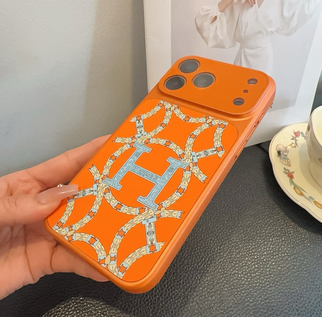 Funda para teléfono con estampado de arnés ecuestre