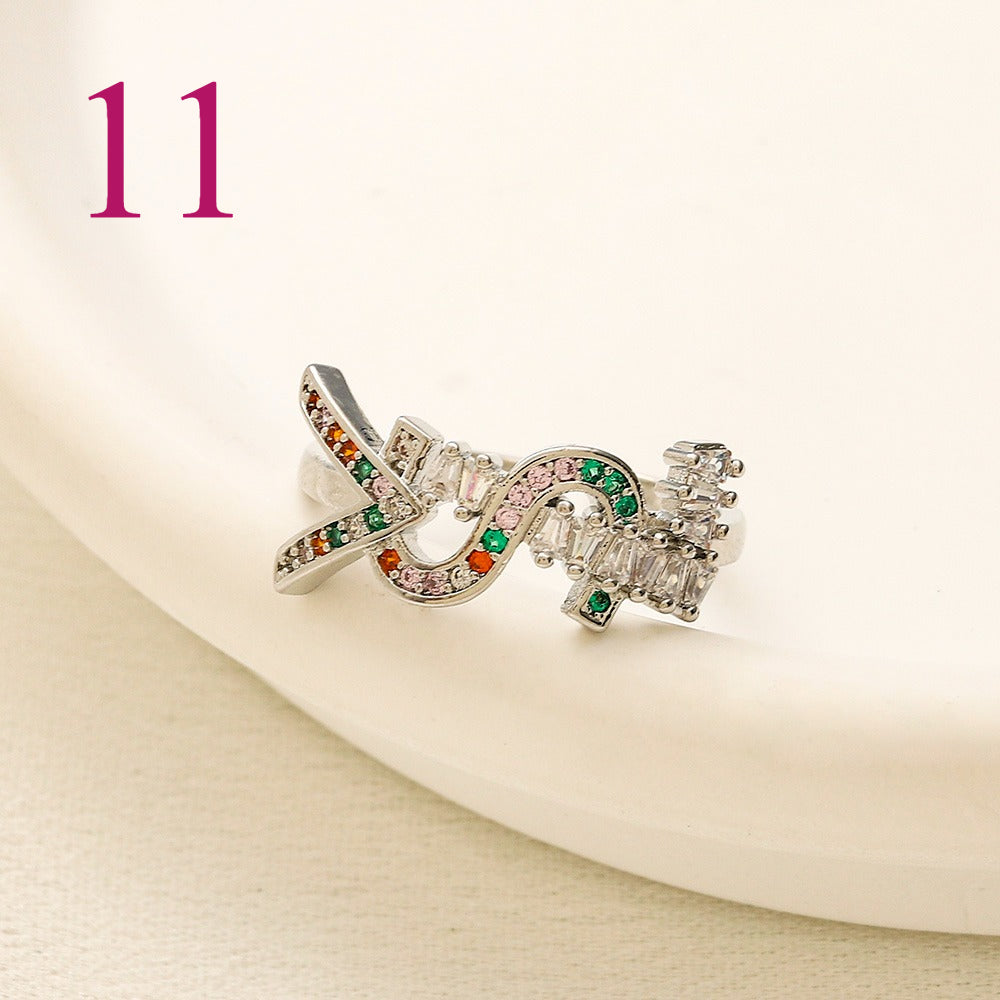 Open Adjustable Ring - Motif Style Options