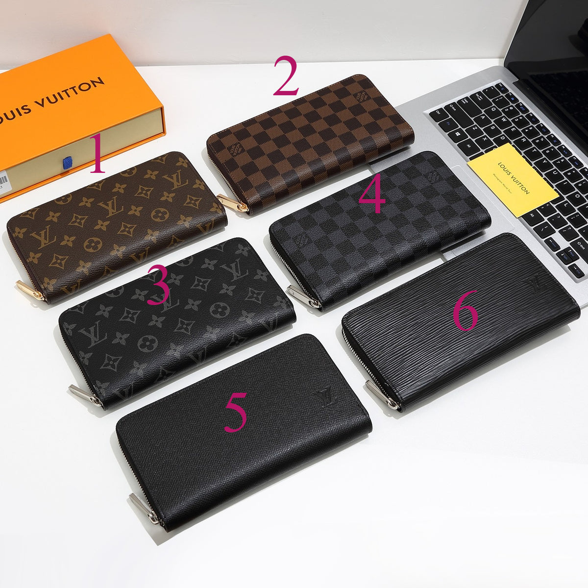 Zip-Around Long Wallet 007