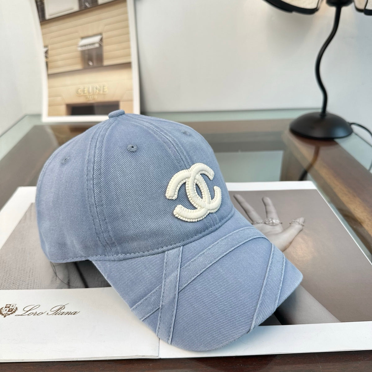 Raised Emblem Baseball Cap