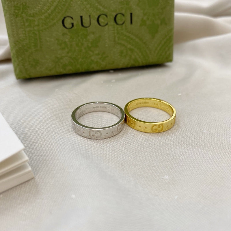 Engraved Narrow Band Ring