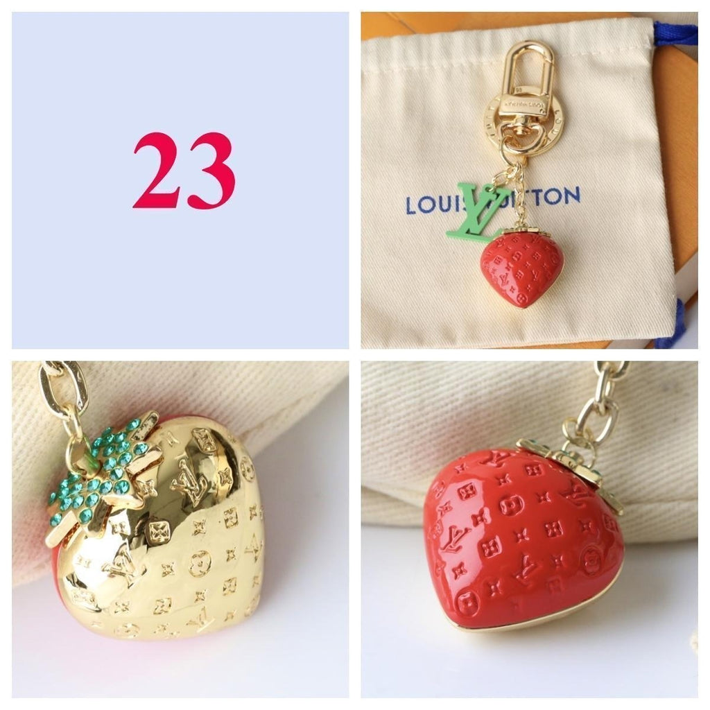 Porte-clés avec sac à main et lettre - Options de style