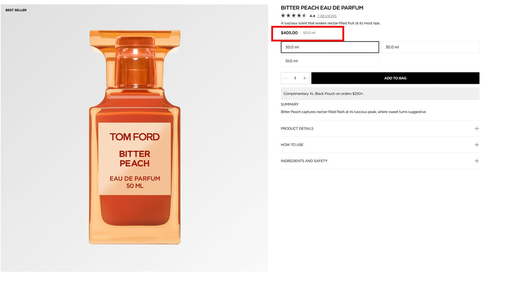 Bitter Peach Eau de Parfum