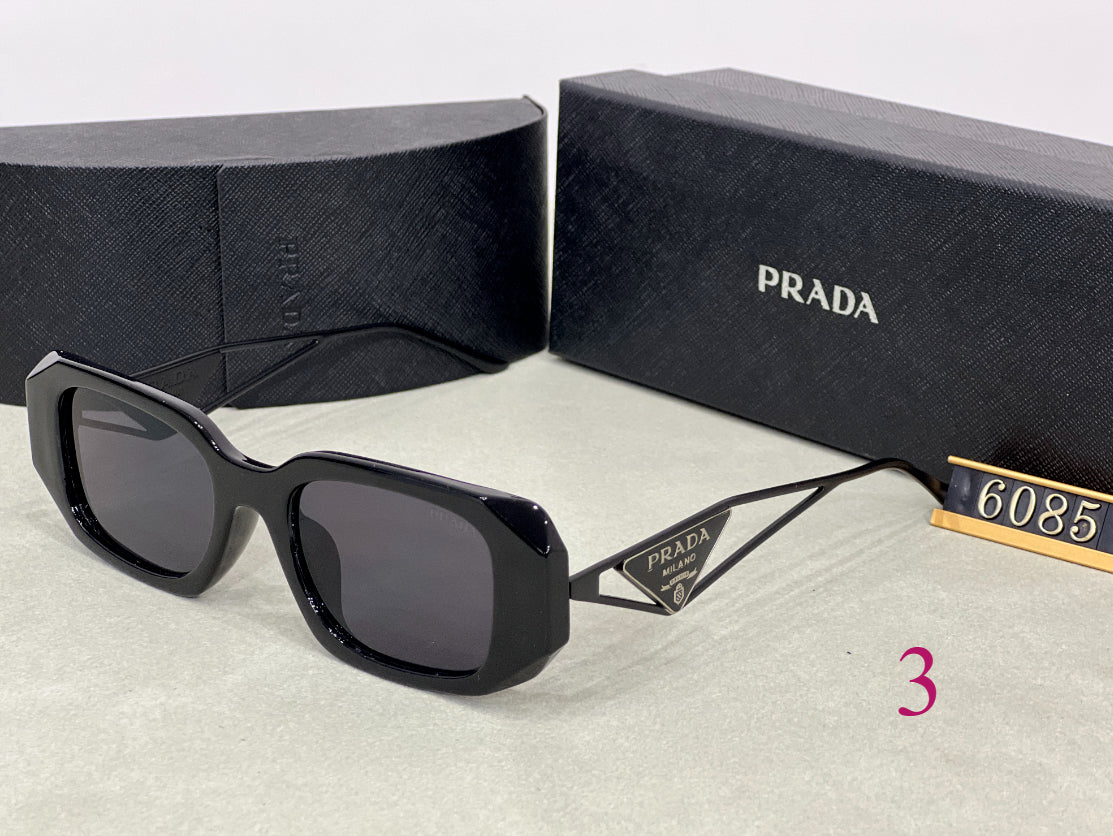 Chunky Oval-Rectangle Sunglasses