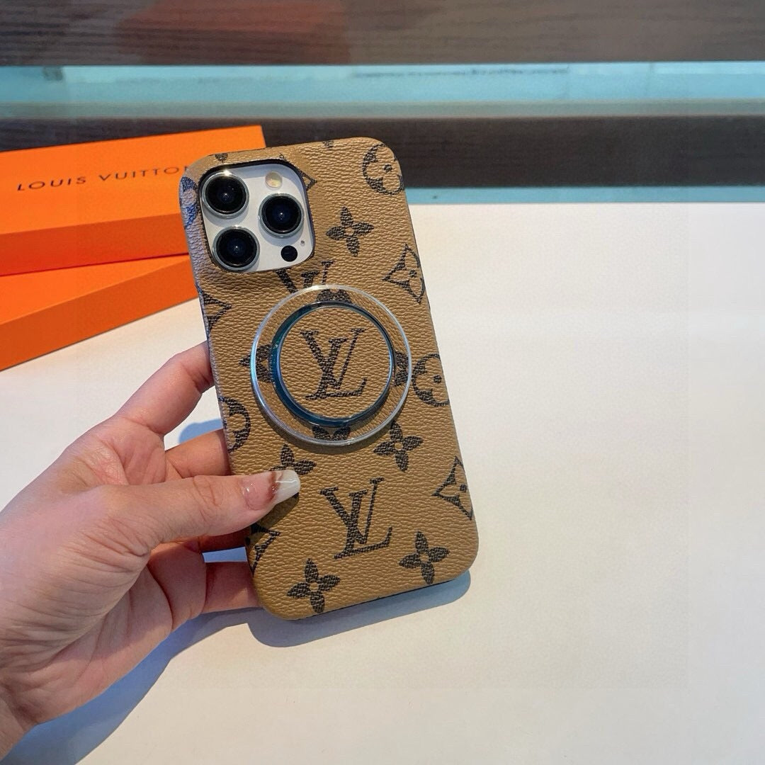 Monogram Phone Case with Round Grip