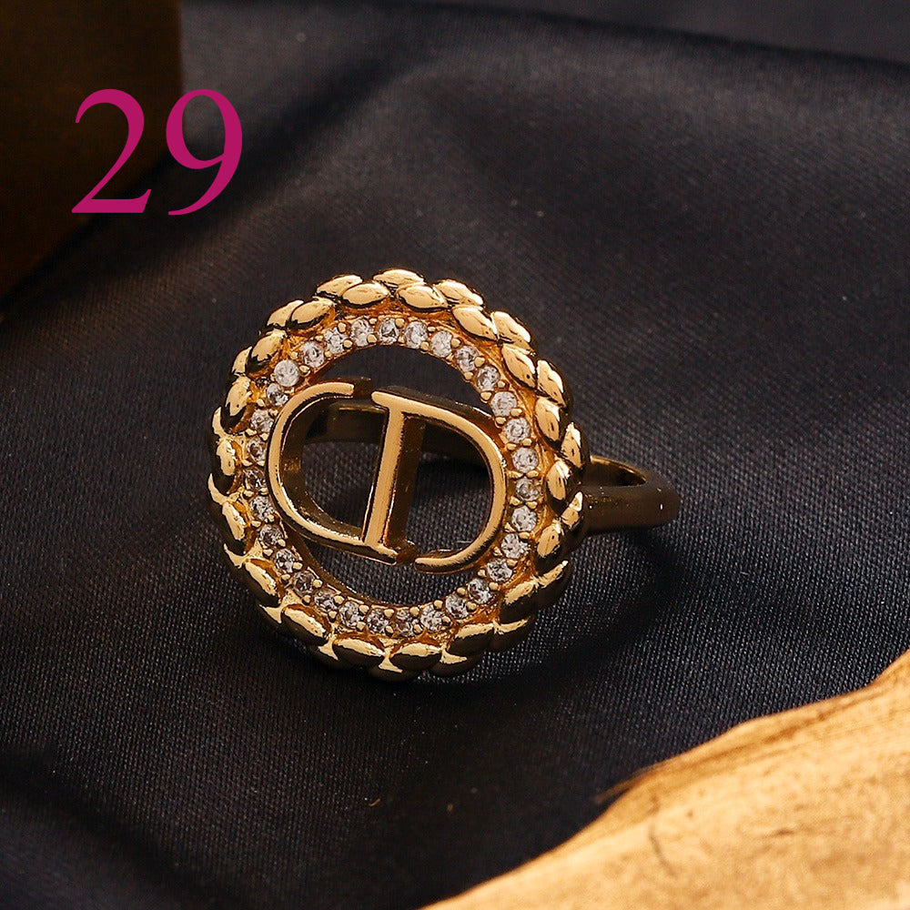 Open Adjustable Ring - Motif Style Options