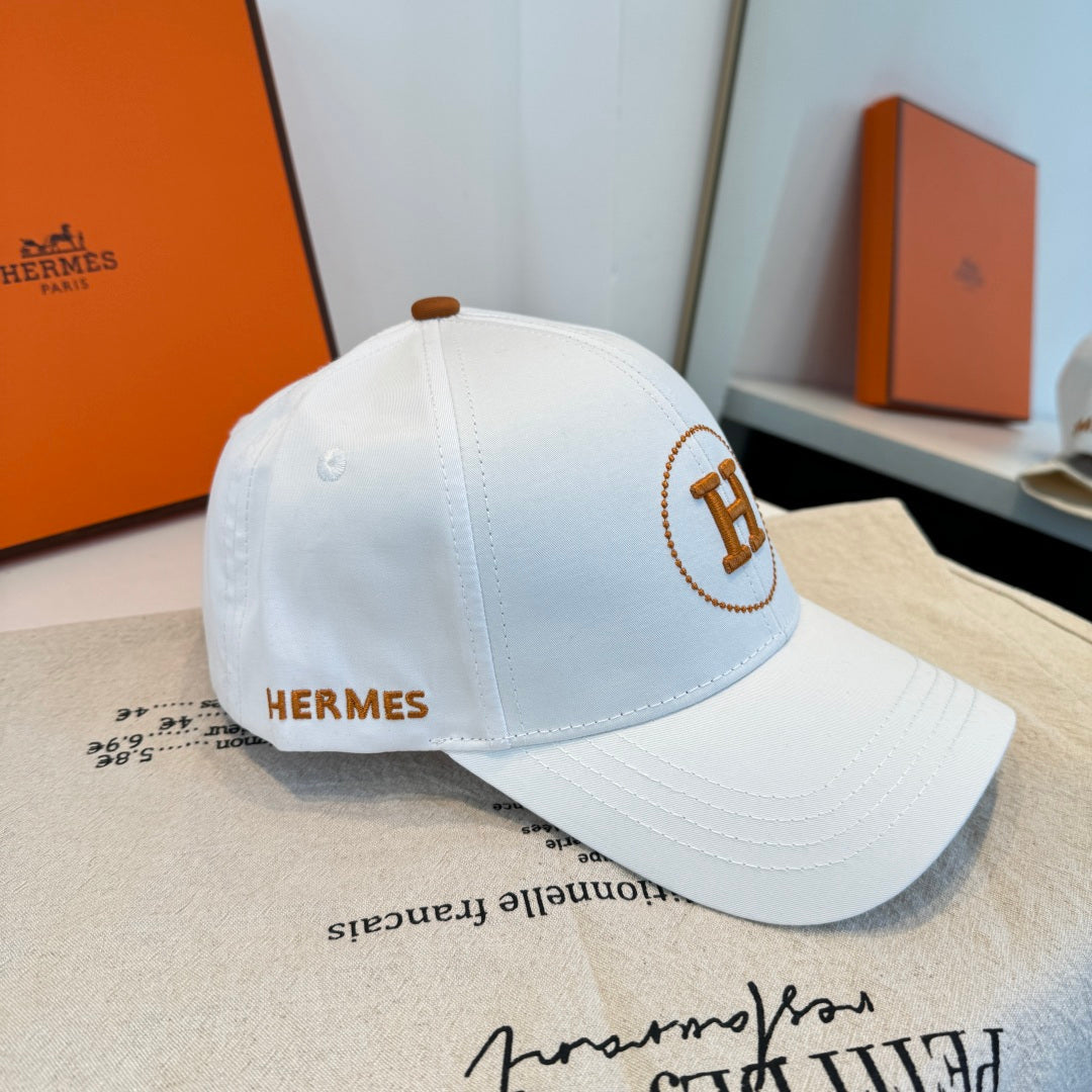 Circle H-Motif Baseball Cap
